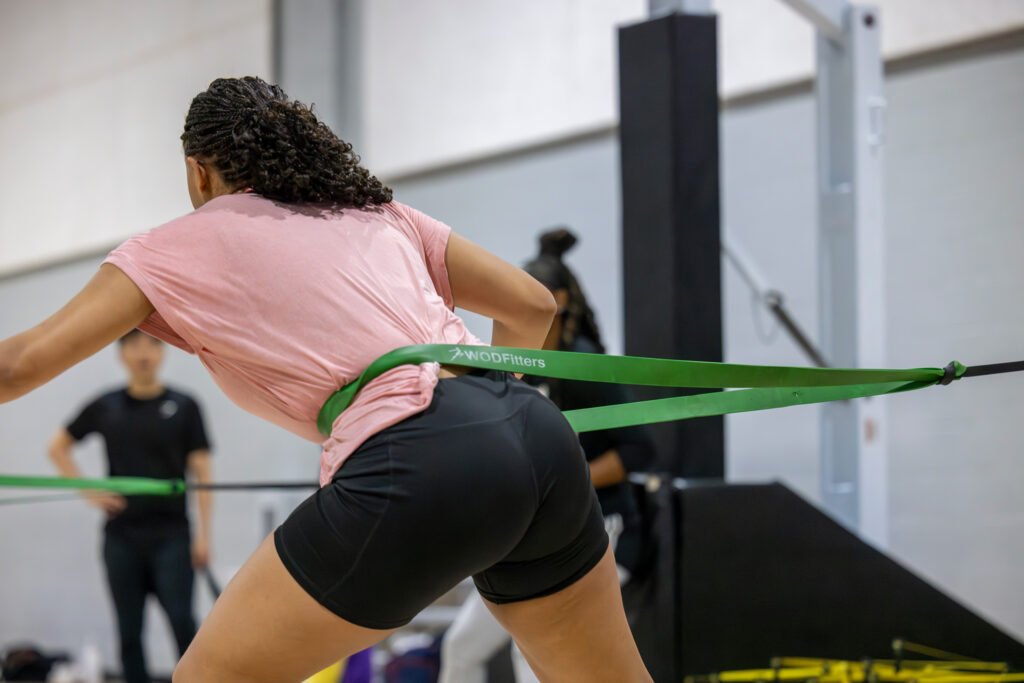 Virginia Vitesse works out with True AP in Chantilly, Virginia