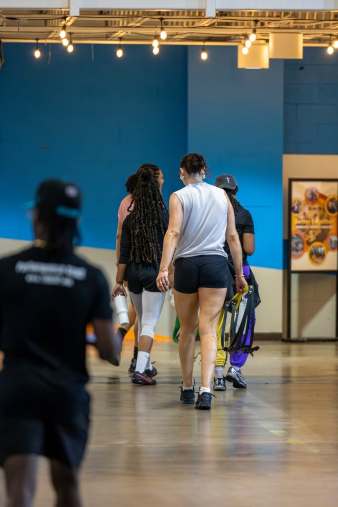 Virginia Vitesse works out with True AP in Chantilly, Virginia