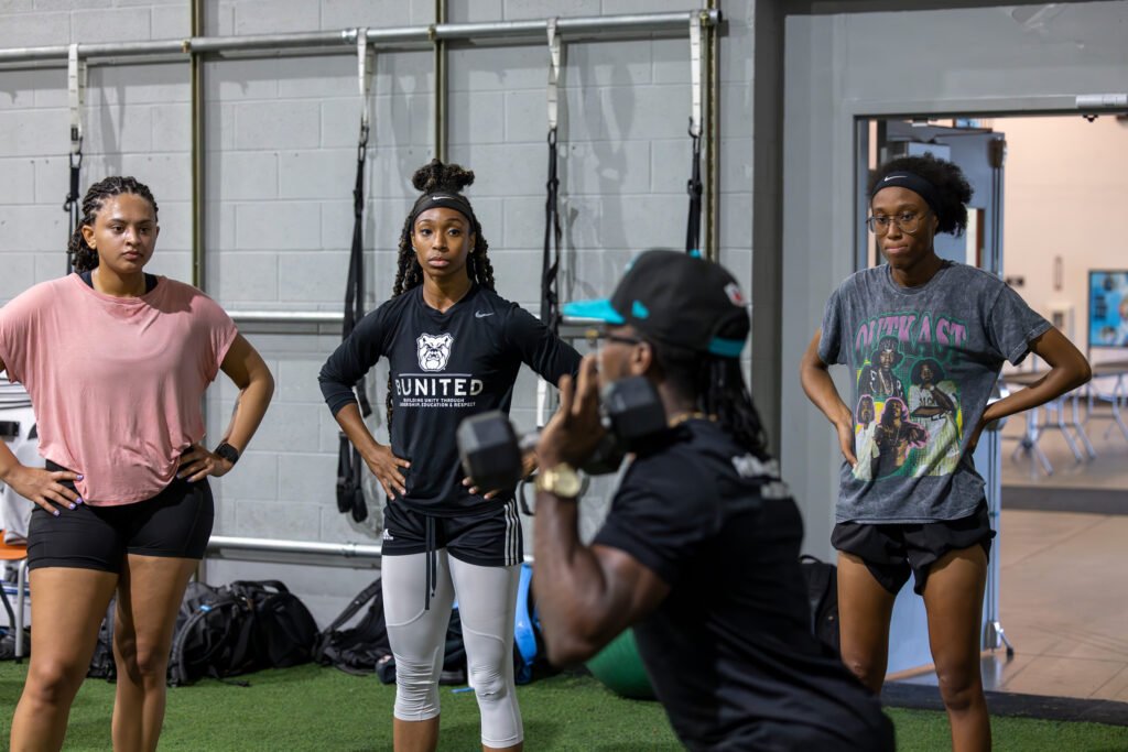 Virginia Vitesse works out with True AP in Chantilly, Virginia