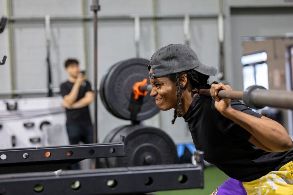 Virginia Vitesse works out with True AP in Chantilly, Virginia