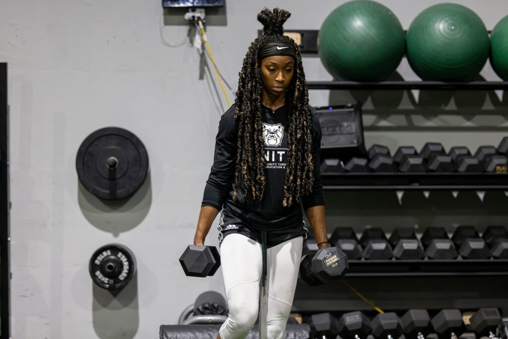 Virginia Vitesse works out with True AP in Chantilly, Virginia