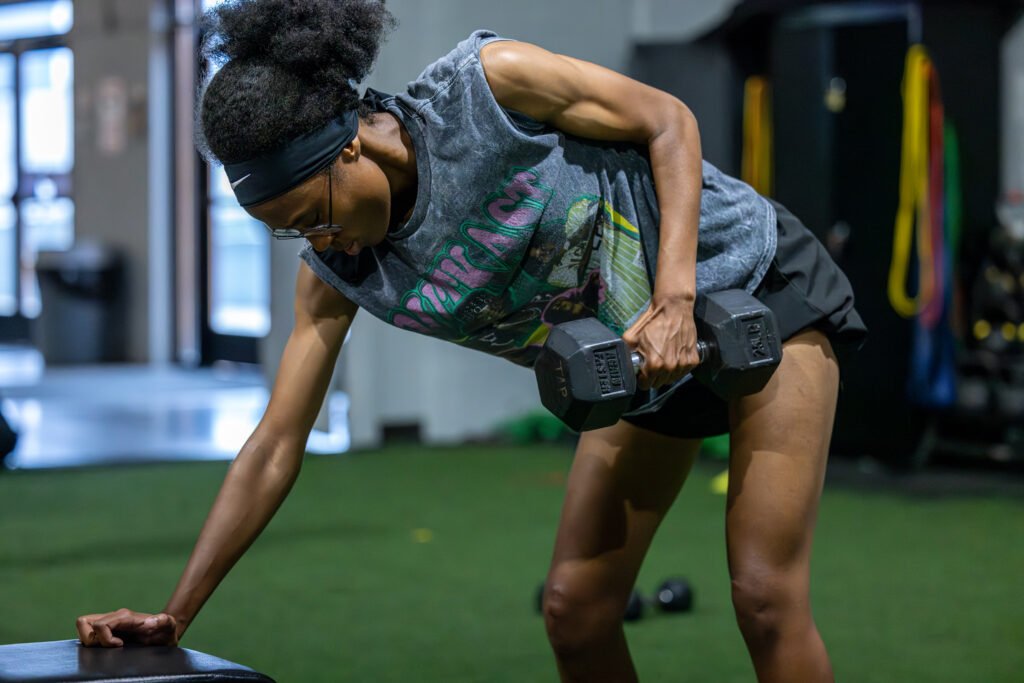Virginia Vitesse works out with True AP in Chantilly, Virginia