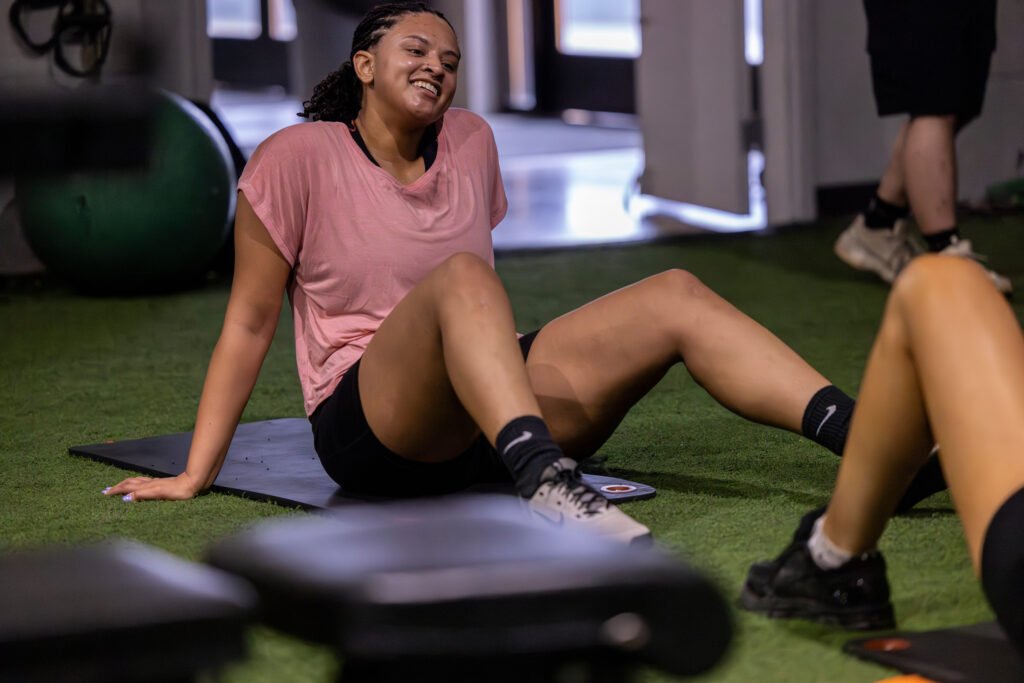 Virginia Vitesse works out with True AP in Chantilly, Virginia